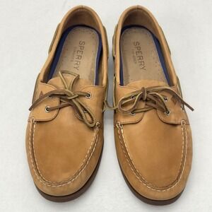 Sperry Top-Sider Men's 0197640 Authentic Original 2-Eye Leather Boat Shoes 14W